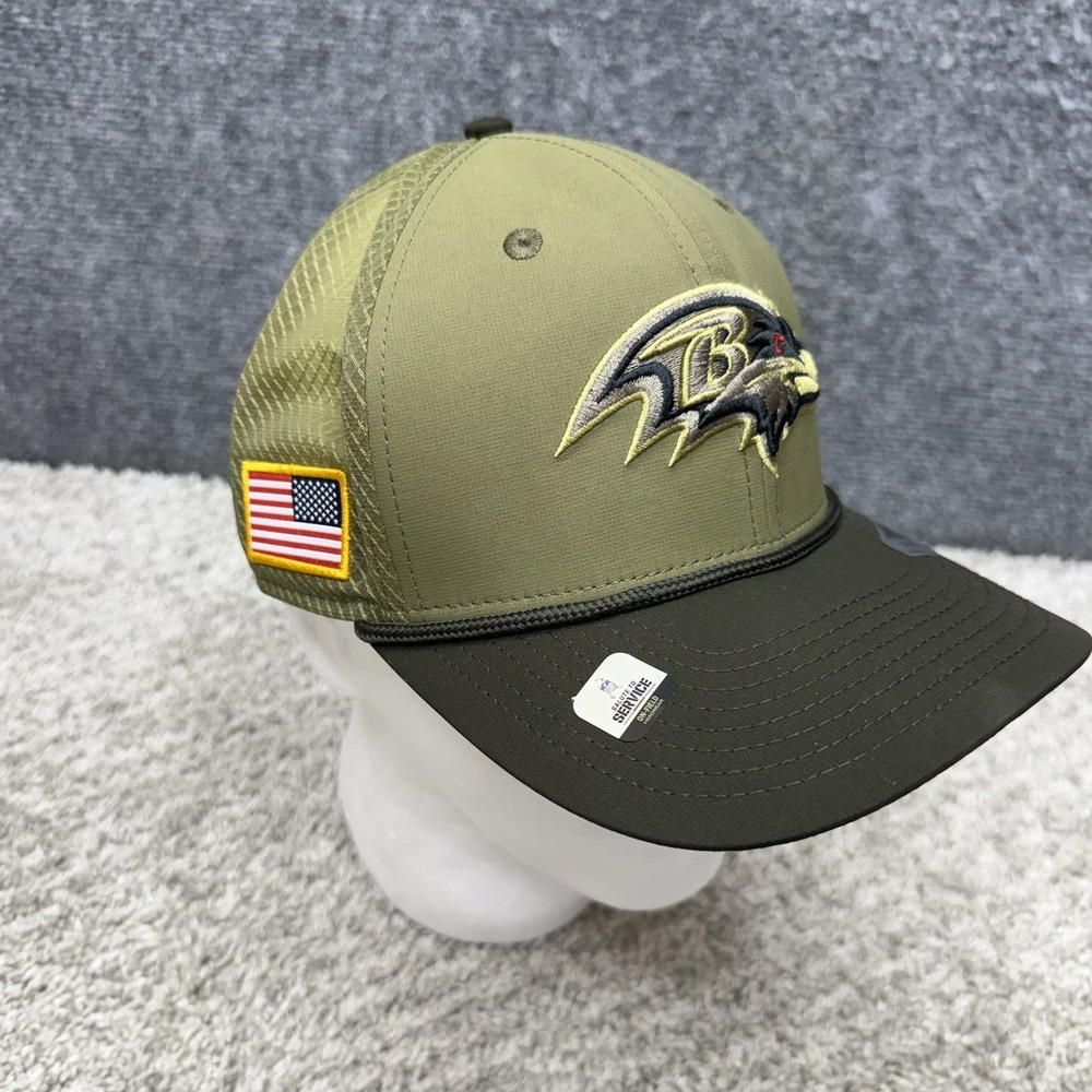 New Era Baltimore Ravens snapback Hat Cap Military Salute to service 9Seventy